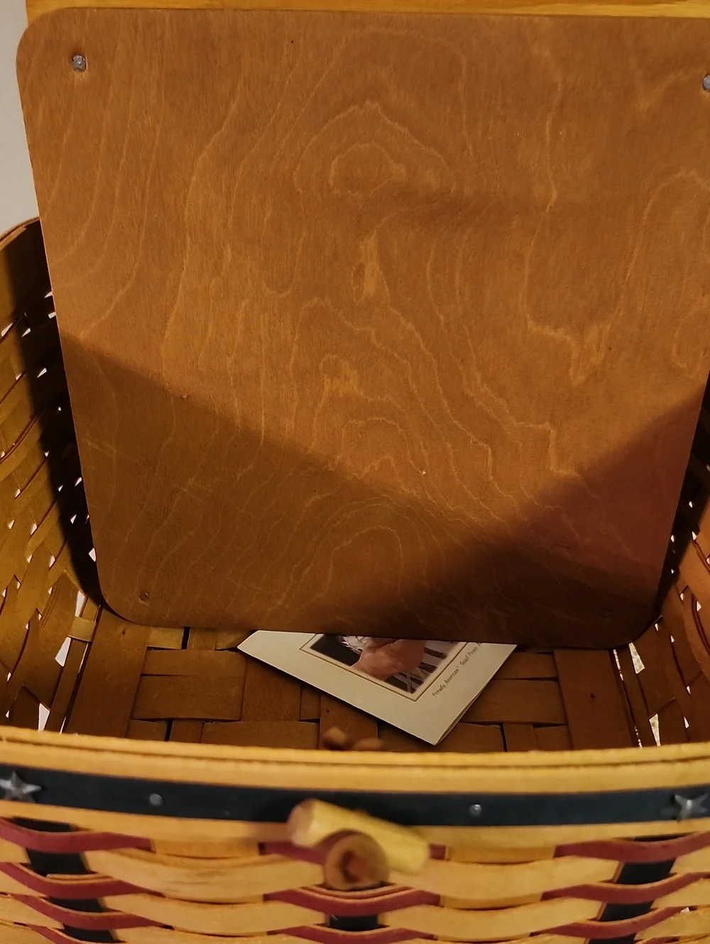 Longaberger Proudly American Picnic Basket